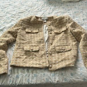 NWOT RACHEL ZOE TWEED BLAZER